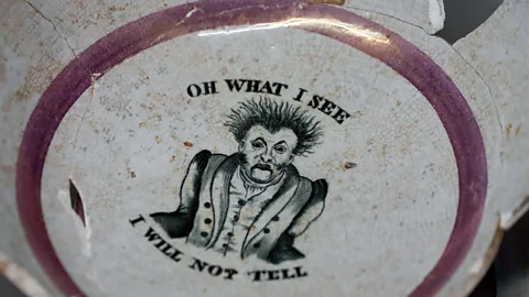 Alamy One of the more amusing finds from Crossrail’s excavations was this 19th-Century chamber pot, found beneath a Victorian house in Stepney Green (Credit: Alamy)