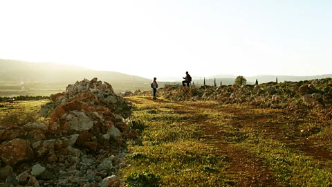 Leila Molana-Allen The path weaves through orchards, rocky slopes and field boundaries (Credit: Leila Molana-Allen)