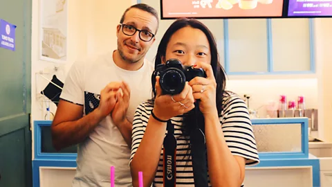 Eileen Cho Trips over bricks? Photographer Eileen Cho says buying property can be “like a jail sentence”, and prefers to put money toward travel and experiences (Credit: Eileen Cho)