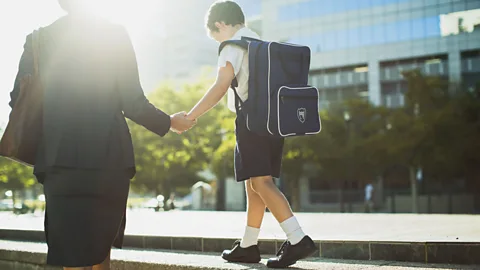 Getty Images Getting inside the gates has become harder for expats as international schools are pitched more and more at local families (Credit: Getty Images)