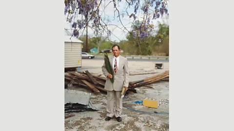 Alec Soth This photo – taken on Palm Sunday – shows Patrick in Baton Rouge, Louisiana (Credit: Alec Soth)
