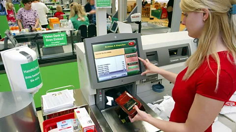 Alamy Stock Photo Some shoppers find self-checkouts irritating, whilst others think they're more convenient than interacting with another human at the till (Credit: Alamy Stock Photo)