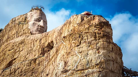 Sivani Babu Unlike Mount Rushmore, the Crazy Horse Memorial stands a chance of being completed (Credit: Sivani Babu)