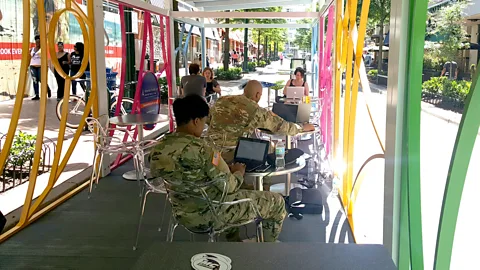 Peterson Companies The Outbox co-working space gives people a chance to escape their cubicles (Credit: Peterson Companies)