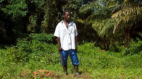 Bryan Kisembo Delon Buswa Forest is heavily guarded and can only be visited with permission (Credit: Bryan Kisembo Delon)