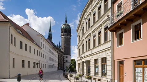 Alamy Luther’s break with Rome widened after the 95 Theses and he would develop his ideas until his death in 1546 – he is buried in Wittenberg (Credit: Alamy)