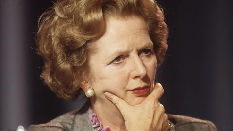 Getty Images Margaret Thatcher is one of many public figures who have changed how they speak (Credit: Getty Images)