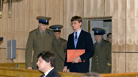 Getty Images Rust was put on trial by the Soviets, and spent nearly a year in detention (Credit: Getty Images)