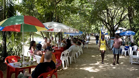 Holgs/Getty Images The main tourist section in Sosúa was once tilled by Jewish refugees (Credit: Holgs/Getty Images)