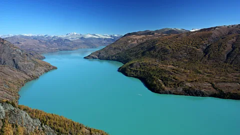 just for fun/Getty Images Kanas Lake can be found in China's Xinjiang province, near the borders of Kazakhstan, Russia and Mongolia (Credit: just for fun/Getty Images)