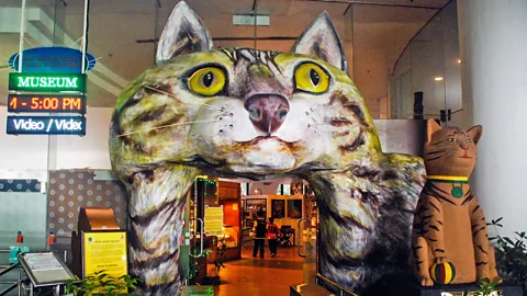 Esme Fox The Cat Museum in the North Kuching City Hall traces the history of felines back 5,000 years (Credit: Esme Fox)