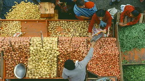 Harald Sund /Getty Images Save money by shopping in Mexico’s tianguis, or local markets (Credit: Harald Sund /Getty Images)