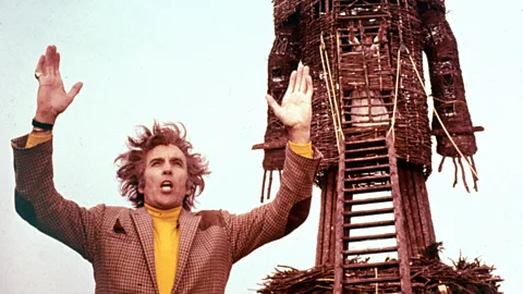 Alamy The 1973 film The Wicker Man explores the allure – and dark underside – of alternative communities (Credit: Alamy)