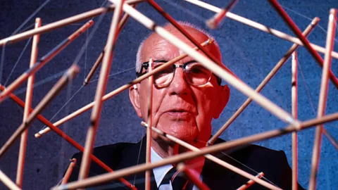 Alamy The geodesic dome designed by Buckminster Fuller (pictured) reflects the equilibrium sought in communal living, with fragile parts stabilised in a strong whole (Credit: Alamy)