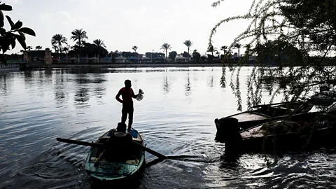 Getty Images Water bodies like the River Nile touch several countries, which can prompt occasional conflict but also needed cooperation. (Credit: Getty Images)