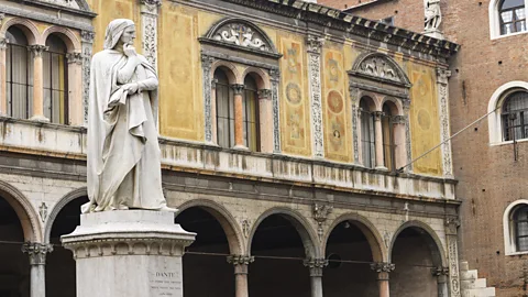 Ekspansio/Getty Images Italian poet Dante Alighieri wrote the Divine Comedy in his native Tuscan dialect instead of Latin (Credit: Ekspansio/Getty Images)