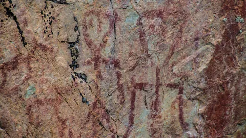 Sarah Gibbons No-one knows the meaning of the mysterious Värikallio rock paintings (Credit: Sarah Gibbons)