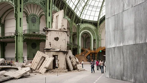 Victor Korchenko/Alamy Anselm Kiefer created ruins for his Falling Stars installation as part of Monumenta in Paris, saying “to survive, you build” (Credit: Victor Korchenko/Alamy)