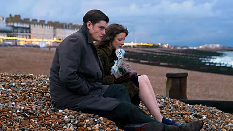 Alamy The 2010 film Brighton Rock, based on the Graham Greene novel of the same name, provides a dark portrayal of the seaside town (Credit: Alamy)