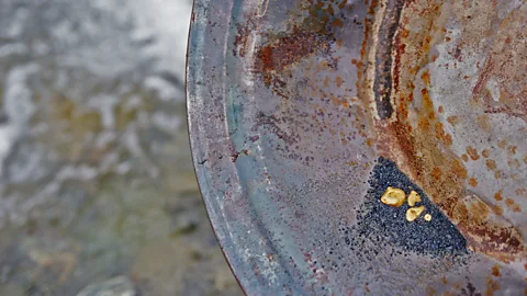 Kerrick James Photog/Getty Images Yukon, gold, panning