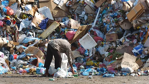 Getty Images Overcrowded Malé had to create an artificial island as a big landfill for the rubbish that threatens to overtake the tiny island capital (Credit: Getty Images)