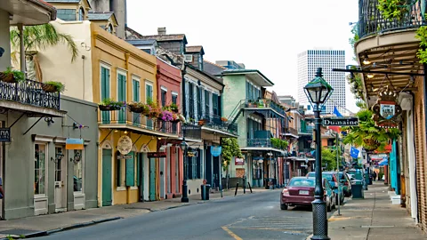 Anne Rippy/Getty Images Some claim it’s New Orleans’ humid climate that makes the po’ boy taste so good (Credit: Anne Rippy/Getty Images)