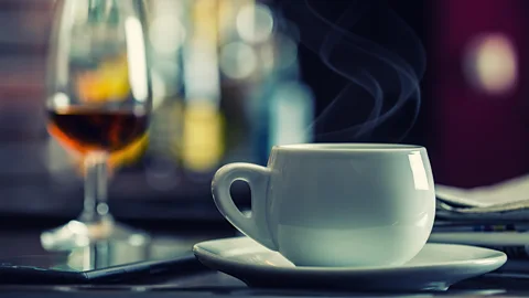 Alamy Alcohol, coffee and even air conditioning can affect how we sleep, Walker says (Credit: Alamy)