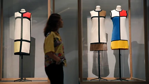 Alamy In the 1960s Yves Saint Laurent created dresses based on Mondrian designs (Credit: Alamy)
