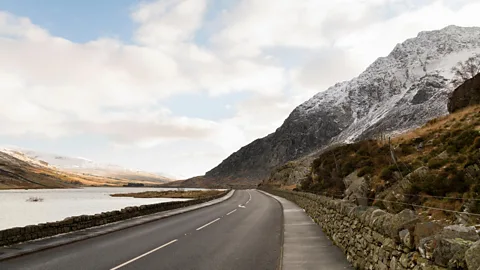 Alamy Watling Street, now the A5, dates back to the pre-Roman era in Snowdonia, Wales (Credit: Alamy)