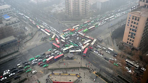 Getty Images Rapidly industralising countries like China are seeing equally rapid increases in car ownership(Credit: Getty Images)