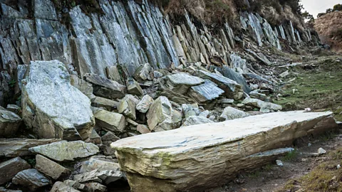 Vivien Cumming Excavations at the Craig Rhos-y-felin quarry, shown here, revealed that the bluestones were quarried and transported to Stonehenge (Credit: Vivien Cumming)