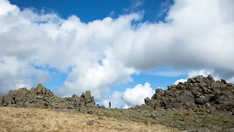 Vivien Cumming The outcrops of the Preseli hills in Wales (Credit: Vivien Cumming)