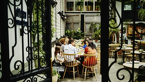 Thomas Barwick/Getty Images The author’s Mexican friends plan parties for 7pm knowing no one will show up until at least 8:30pm (Credit: Thomas Barwick/Getty Images)