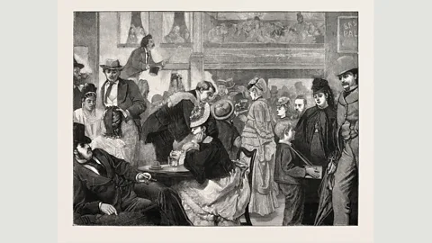 Alamy Parlyaree began to be used in music halls in the late 19th Century, and became known as Palarie (Credit: Alamy)