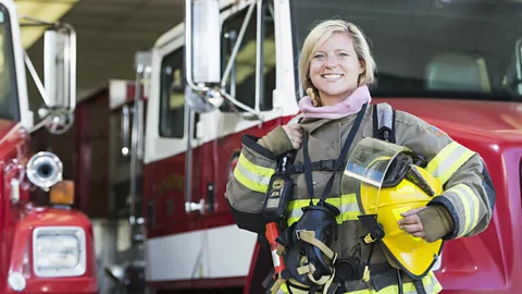 Getty Images Why do we think of a firefighter as a man and a nurse as a woman and not the other way around? (Credit: Getty Images)