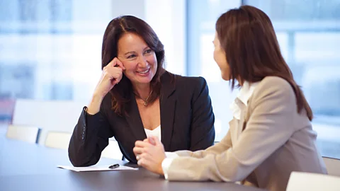 Alamy Asking lots of questions and seeking advice from mentors is a good way to start, says Womack (Credit: Alamy)