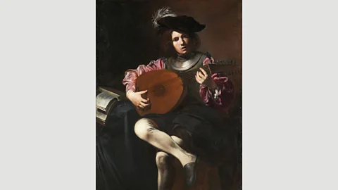 Alamy The lute was a popular instrument in the 16th and 17th Centuries and featured in many paintings such as this one by Valentin de Boulogne (Credit: Alamy)