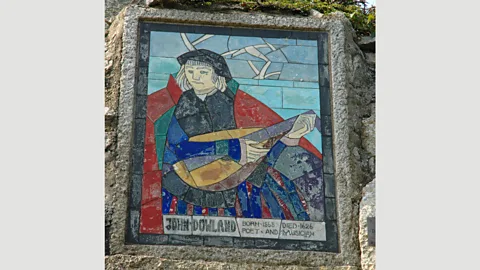 Alamy This memorial to Dowland stands in the Dalkey suburb of Dublin (Credit: Alamy)