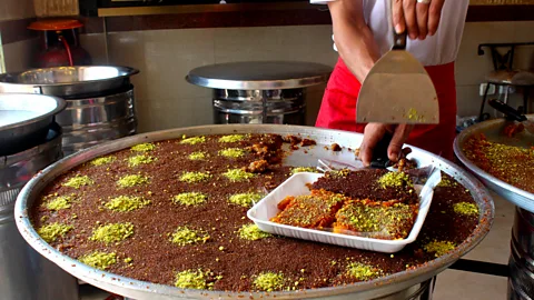 Miriam Berger Knafa is unaffordable for many in Gaza, where unemployment is among the highest in the world (Credit: Miriam Berger)