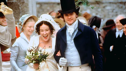 The relationship between Elizabeth Bennet and Mr Darcy was as close to a ‘marriage of equals’ as was conceivable in Austen’s day (Credit: BBC)