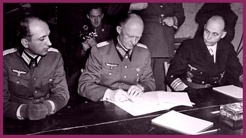 Nazi Germany surrenders