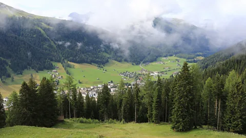 Mike MacEacheran Advertisers and tour operator alike began propagating the idea of Switzerland as a paragon of healthy living (Credit: Mike MacEacheran)