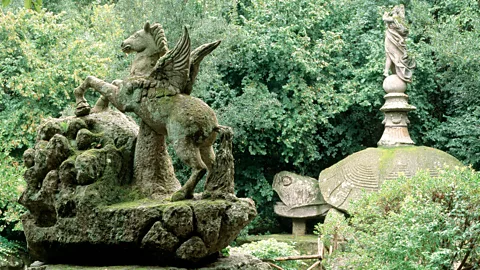 Florian Monheim/Bildarchiv Monheim GmbH/Alamy Some scholars believe the ghoulish creatures represent Orsini’s personal demons born from his life’s tragedies (Credit: Florian Monheim/Bildarchiv Monheim GmbH/Alamy)