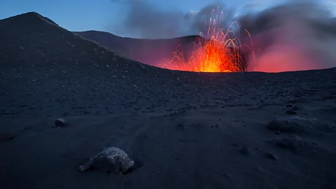 Karsten Wrobel/Alamy Mount Yasur, an active volcano on Tanna’s eastern side, is known to ‘faerap’ – or erupt – often (Credit: Karsten Wrobel/Alamy)