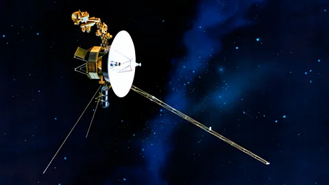 JPL/Nasa Voyager I's fuel sources generate about as much energy as the light inside a fridge (Credit: JPL/Nasa)