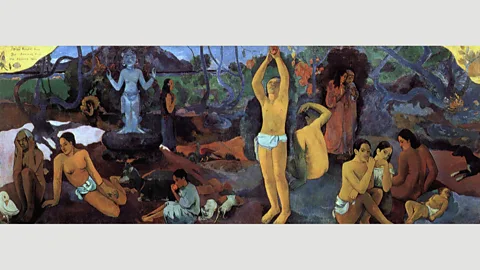 Alamy Many of Gauguin’s most famous paintings, including Where Do We Come From? What Are We? Where Are We Going?, were inspired by his time living in Tahiti (Credit: Alamy)