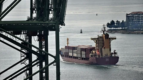 Getty Images The size of the world's shipping fleet has doubled, by weight, since 2004 (Credit: Getty Images)