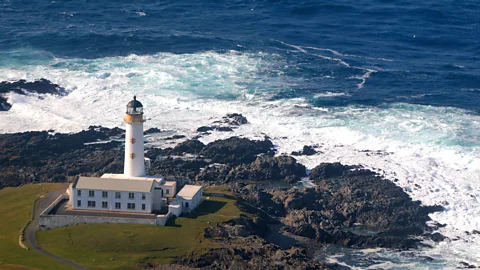 Alamy Lighthouse on the island of Fair Isle, Scotland (Credit: Alamy)