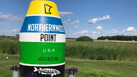 Kristin Vuković Angle Inlet, Minnesota, is the northernmost point of the contiguous United States (Credit: Kristin Vuković)