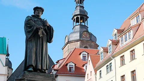 ullstein bild/Contributor/Getty Images Martin Luther’s writings shaped the image of Germans as law-abiding and hard-working (Credit: ullstein bild/Contributor/Getty Images)